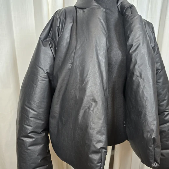 Yeezy X GAP YZY Kayne West Black Round Jacket